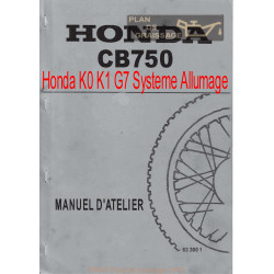 Honda Cb 750 K0 K1 G7 Systeme Allumage