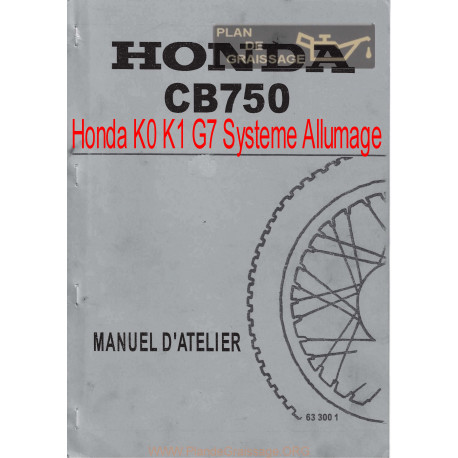 Honda Cb 750 K0 K1 G7 Systeme Allumage