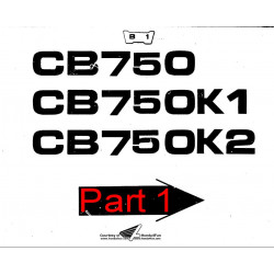 Honda Cb 750 K1 K2 G1