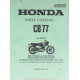 Honda Cb 77 Parts List