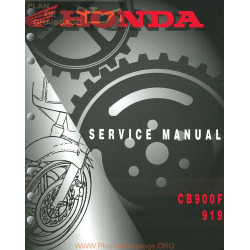 Honda Cb 900 F Hornet 2002 2003 Manual De Reparatie