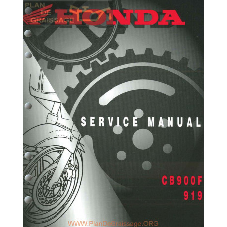 Honda Cb 900 F Hornet 2002 2003 Manual De Reparatie