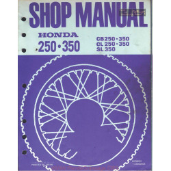 Honda Cb Cl Sl 250 350 Manual De Reparatie