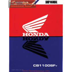 Honda Cb1 1100sf Workshop Manual