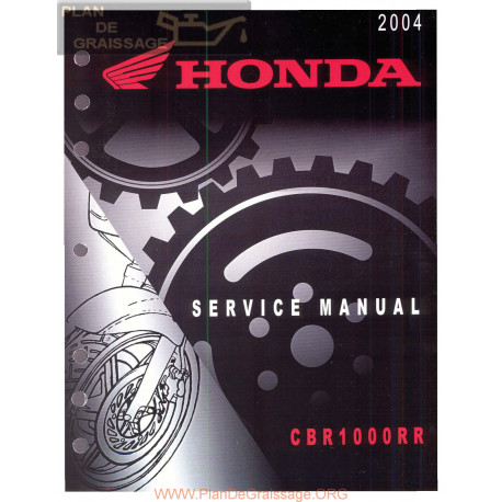 Honda Cbr 1000 Rr 2004 2005 Manual De Reparatie