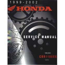 Honda Cbr 1100 Xx 1999 2002 Manual Rep
