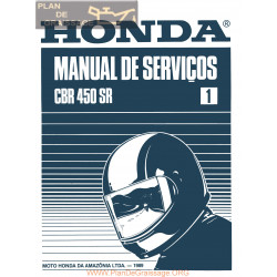 Honda Cbr 450 Sr Manual De Reparatie