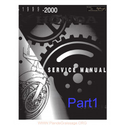 Honda Cbr 600 F4 1999 2000 Manual De Reparatie Part1
