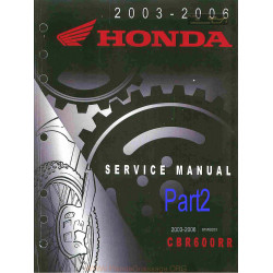 Honda Cbr 600 Rr 2003 2006 Manual De Reparatie Part2