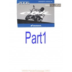 Honda Cbr 600 Rr 2006 Manual De Intretinere Part1