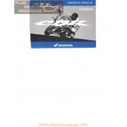 Honda Cbr 600 Rr 2006 Manual De Intretinere