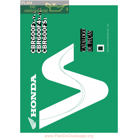 Honda Cbr 600f Fs Fs1 2001 Manual De Reparatie