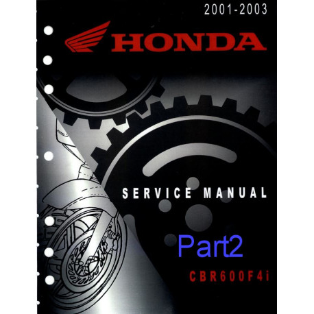 Honda Cbr 600f4i 2001 2003 Service Manual Part2