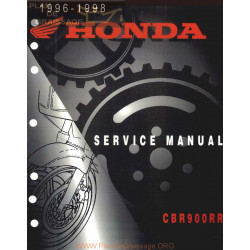 Honda Cbr 900 Rr 1996 1998 Manual De Reparatie