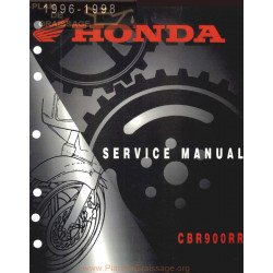 Honda Cbr 900 Rr 1996 1998 Manual Service