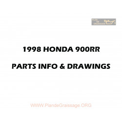 Honda Cbr 900 Rr 1998 Parts List
