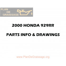 Honda Cbr 929 Rr 2000 Fireblade Parts Microfiche