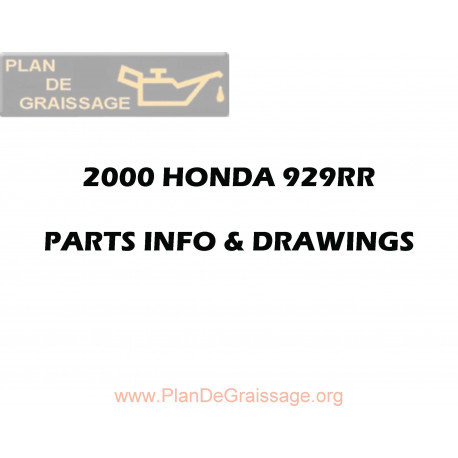 Honda Cbr 929 Rr 2000 Fireblade Parts Microfiche
