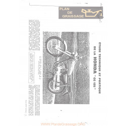 Honda Cg 125 Etude Technique Pratique