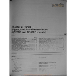 Honda Cr 250 R Cr 500 R 1986 Manual De Reparatie