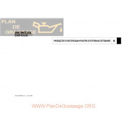 Honda Crf 450x 06 Owner Manual