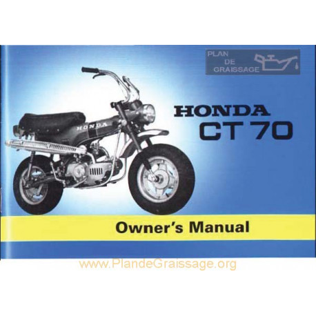 Honda Ct 70 Trail 70 Om