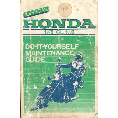 Honda Gl 1000 1978 Parts List