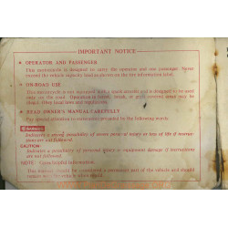Honda Gl 1100 Interstate 1982 Manual De Intretinere