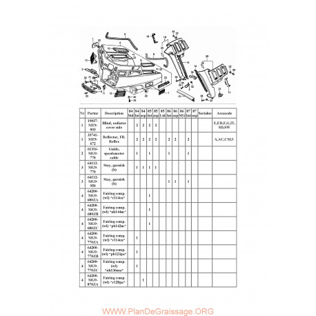 Honda Gl 1200 Parts List
