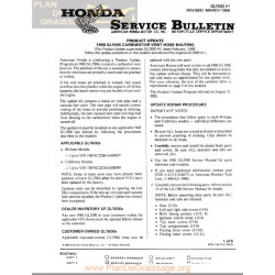 Honda Gl 1500 1988 Carburetor Vent Hose Routing Sb