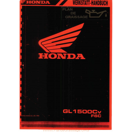 Honda Gl 1500 F6c 1996 Service Manual German