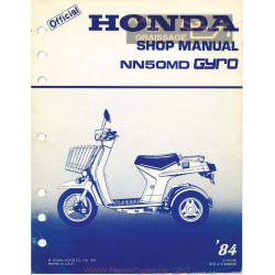 Honda Gyro Nn 50 Service Manual