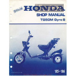 Honda Gyro Tg 50 Service Manual