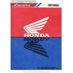 Honda Hornet 600w Service Manual