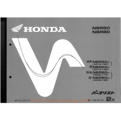 Honda Nsr 50 1997 1999 Manual De Intretinere