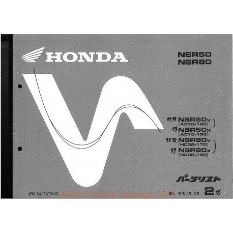 Honda Nsr 50 1997 1999 Manual De Intretinere