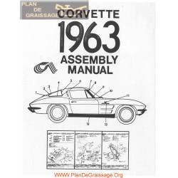 Chevrolet Corvette 1963 Assembly Manual