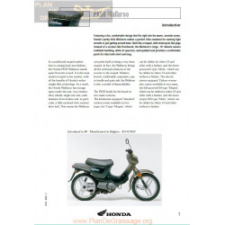 Honda Pk 50 Scooter Wallaroo Informatii Tehnice