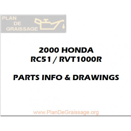 Honda Rc 51 2000 Parts Microfiche
