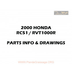 Honda Rvt 1000 R Rc51 2000 Parts List