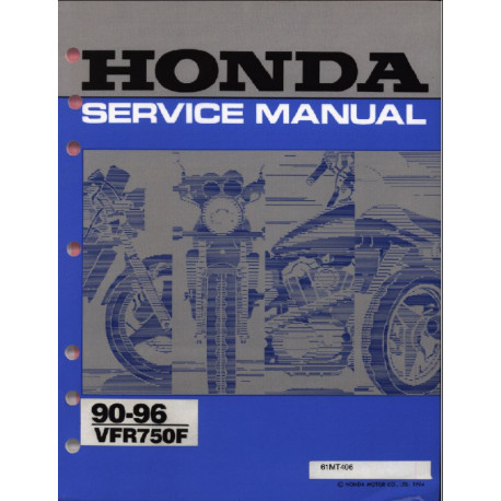 Honda Vfr 750 F 1990 1996 Manual De Reparatie