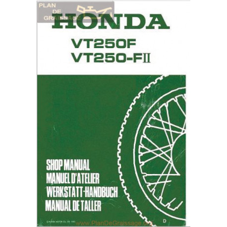 Honda Vt 250 F Manual De Reparatie