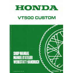 Honda Vt 500 C 1983 1987