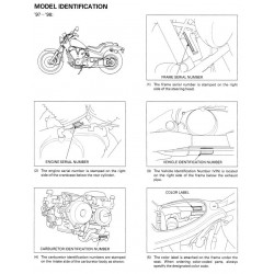 Honda Vt 600 C Vt600 Cd 1997 2001 Manual De Reparatie