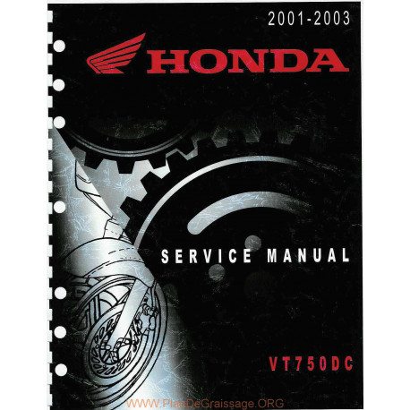 Honda Vt 750 Dc Ss 750 2001 2003 Manual De Reparatie