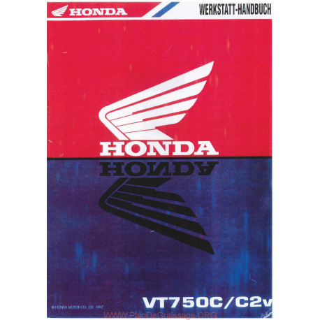 Honda Vt750 C C2v 97