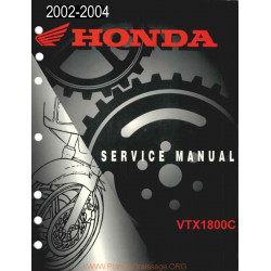 Honda Vtx 1800 C 2002 2004 Manual De Reparatie