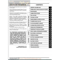 Honda Xl 1000 V Varadero Service Manual En