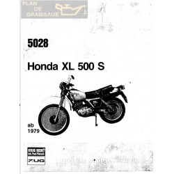 Honda Xl 500 1979 5028 Manual De Reparatie