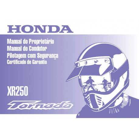Honda Xr 250 Tornado Proprietario